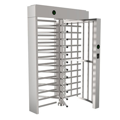 Torniquete lleno automático biométrico de acero inoxidable del cuerpo de 304 puertas de seguridad