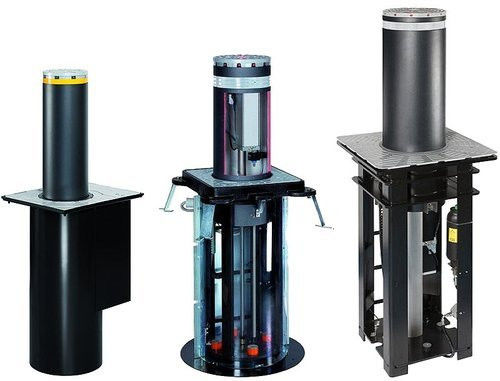 Bolardos de levantamiento hidráulicos retractables automáticos teledirigidos IP68