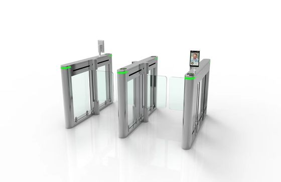 Puertas delgadas 0,2 de la seguridad del torniquete de la puerta de velocidad del motor sin cepillo de DC segundo
