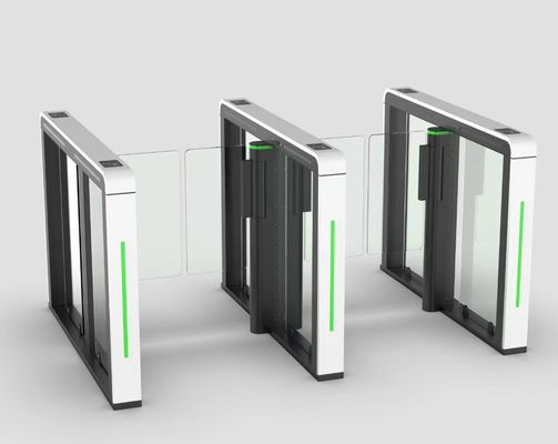 Solo torniquete direccional de la puerta de velocidad de la aleación de aluminio con el reconocimiento de cara