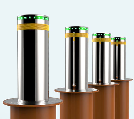 Bolardos de levantamiento hidráulicos eléctricos anticolisión del control del PLC para las calzadas