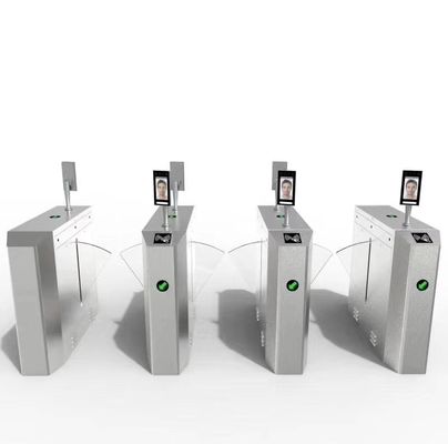 Barreras retractables Wing Gate Turnstile IP40 de la aleta de la anchura 550-600m m del paso
