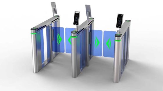 Torniquetes del torniquete 220V 50Hz Fastlane de la puerta del carril de la velocidad de la aleación de aluminio
