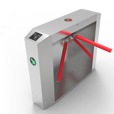 puerta automática de acero inoxidable de la barrera del control de acceso de la puerta del torniquete del trípode 304