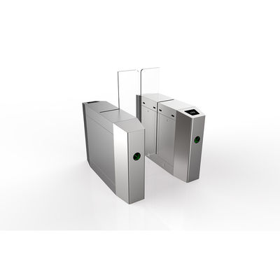 Persona retractable de la barrera 30 de la aleta del torniquete de la puerta de desplazamiento de DC 24V por minuto