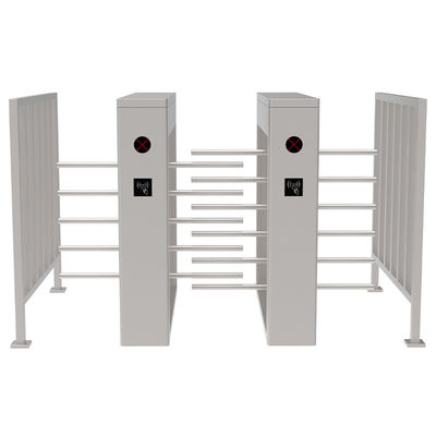 Medias puertas IP43 de la entrada del torniquete de la altura RS485 con el sistema peatonal del control de acceso