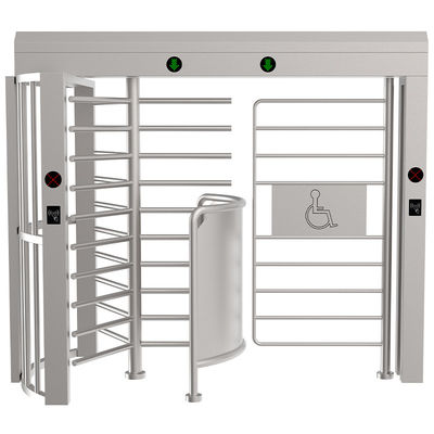 Puerta completa 0.2s de la puerta de la altura del torniquete del control de acceso de RS485 RS232