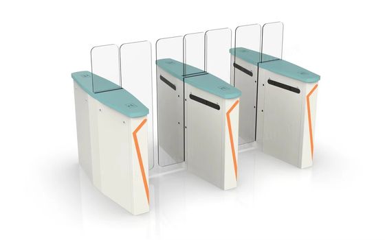 Seguridad del aeropuerto giradiscos deslizantes Lector de tarjetas de control de acceso electrónico Reconocimiento facial
