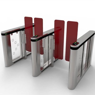 Pasillos de alta gama Velocidad de la vía de la puerta giratorio automático completo Rfid