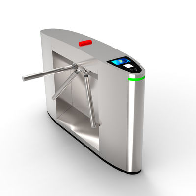 Puerta de seguridad de trípode giratorio Lector de tarjetas RFID eficiente para una entrada fluida