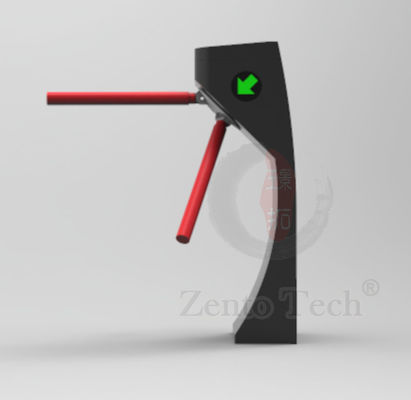 Control de acceso automático completo Puerta giratoria doble brazo para gimnasios Área escénica