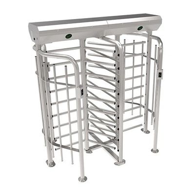 Sistema de control de acceso de OEM/ODM Tornuario bidireccional Tráfico peatonal Puertas de tornuario de altura completa