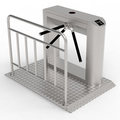 Control de acceso automático de huellas dactilares trípode torneador reconocimiento facial 304 seguridad de acero inoxidable anti-explosión
