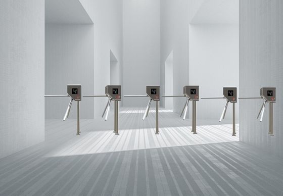 Sistema de control de acceso de puertas de trípode, giroscopio, puerta de la placa principal, barrera eléctrica de puertas para edificios de oficina