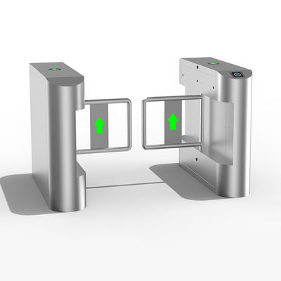 Control de acceso automático girosilla de puerta de barrera de oscilación velocidad rápida con lector de tarjetas