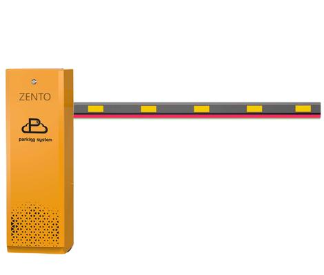 Barrera de estacionamiento con brazo motorizado de 24V DC 200W con control remoto y tiempo de elevación de 4 a 6 segundos para estacionamientos