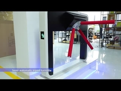 Puerta 1s del torniquete del trípode de los torniquetes de la seguridad del emplazamiento de la obra de DC12V AC18V