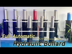 Bollar de elevación hidráulica retráctil para elevación de seguridad Altura 600 mm-1200 mm espesor 6 mm