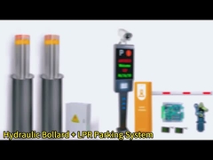 Bolardos retractables hidráulicos de dibujo 220V/380V del camino del final K6 de la fibra