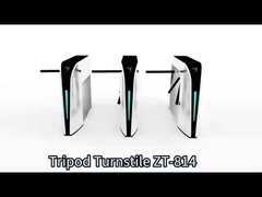 torniquetes de acero inoxidables al aire libre del trípode de 60W RFID semi automáticos