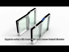 Solución de enlace de control de torniquete y ascensor para carril de velocidad de acceso peatonal ZT-948